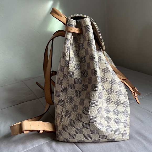 Louis Vuitton Sperone Damier Azur backpack. Nice preowned backpack. - Picture 3 of 15